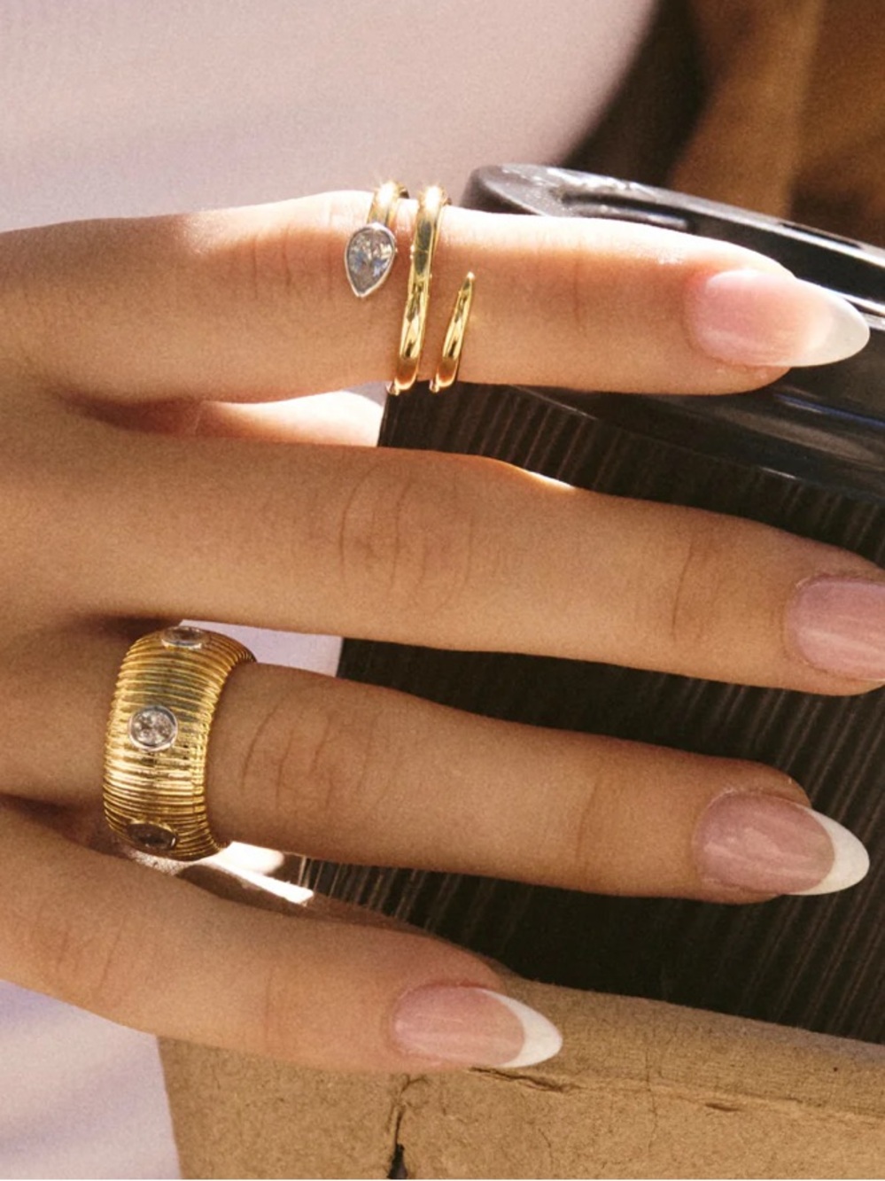 Coil Snake Ring- GOLD WATERPROOF AND TARNISH FREE